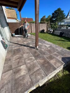 Platten pflasterarbeiten 00013